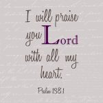 Psalm 138:1